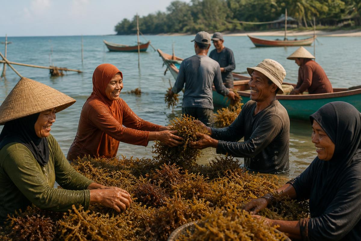 Komunitas nelayan dan UMKM pesisir Cilacap bekerja sama